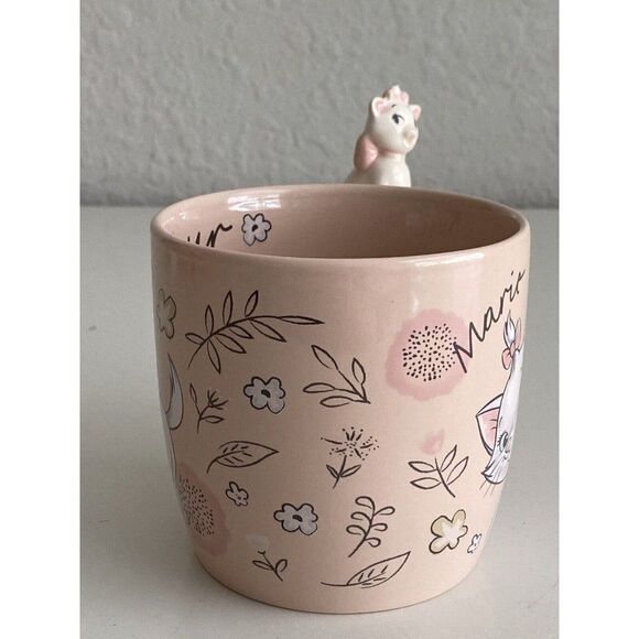 Disney The Aristocats Bonjour Marie Cat Kitten Mug With Stirrer Stir Wand NEW - Picture 7 of 8